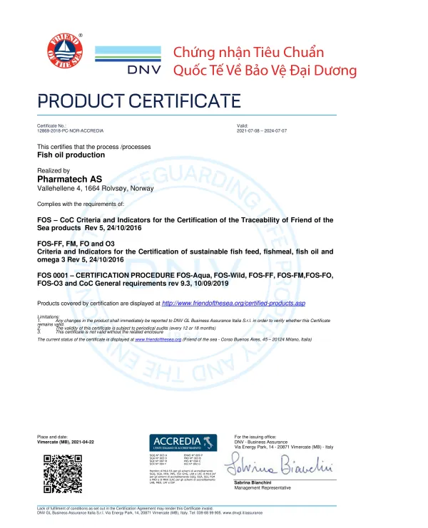 Chứng nhận MSC và ASC